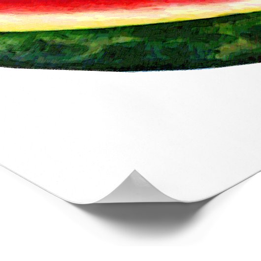 Poster Pâte de pastèque (Coin)