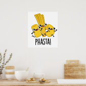 Poster Pâte Pasta Rapide Faisée Phasta (Cuisine)