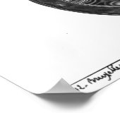 Poster Paten avec un médaillon représentant le Dernier (Coin)