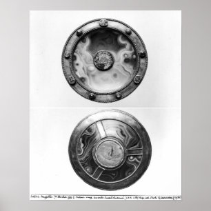 Poster Paten avec un médaillon représentant le Dernier