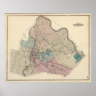 Poster Paterson, New Jersey