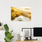 Poster Pâtes (Bureau à domicile)
