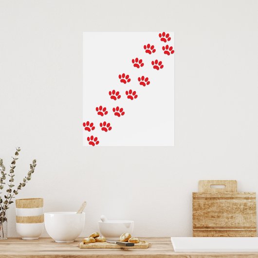 Poster Pâtes de chat (Cuisine)