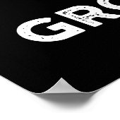 Poster Pâtes de pain Jamais de croissance Moisissure Funn (Coin)