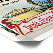 Poster Pates De Volailles Houdan Restauration Vintage (Coin)