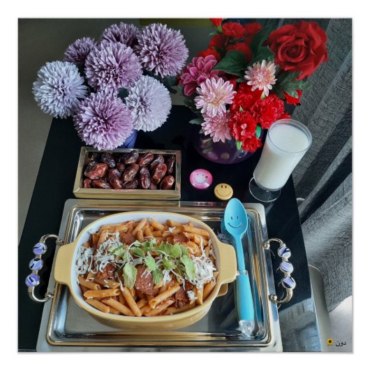 POSTER PÂTES & FLEURS (Devant)