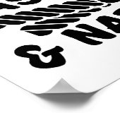 Poster Pâtes | Italienne Pizza Spaghetti Idée cadeau (Coin)