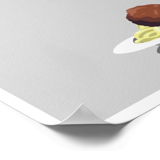 Poster Pâtes La Vista ! (Coin)