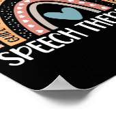 Poster Pathologiste Langue 100e Jour De L'École Slp Thera (Coin)