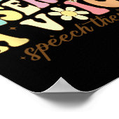 Poster Pathologiste Linguistique Chacun Mérite Un Groupe  (Coin)