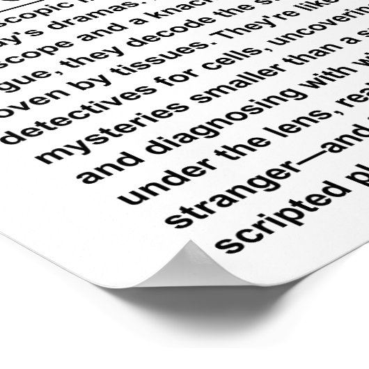 Poster Pathologue (Coin)