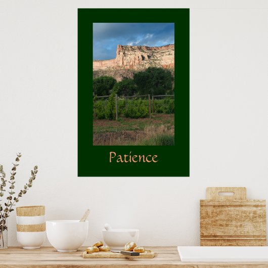 Poster Patience (Cuisine)