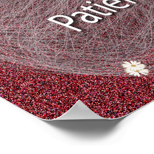 Poster Patience avec Dieu (Coin)