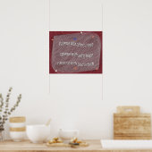 Poster Patience avec Dieu (Cuisine)