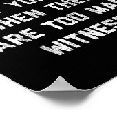 Poster Patience What You Have When There Are Too Many Wit (Coin)