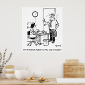 Poster Patient n’a pas inhalé (Cuisine)