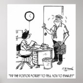 Poster Patient n’a pas inhalé (Devant)