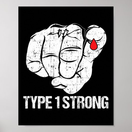 Poster Patients diabétiques Sensibilisation aux combattan (Devant)