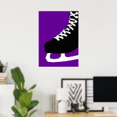 Poster patinage (Bureau à domicile)