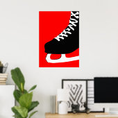Poster patinage (Bureau à domicile)