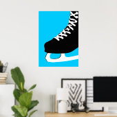 Poster patinage (Bureau à domicile)