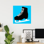 Poster patinage (Bureau à domicile)