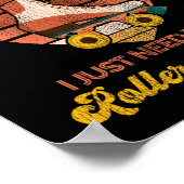 Poster Patinage À Roulettes Je N'Ai Pas Besoin De Thérapi (Coin)