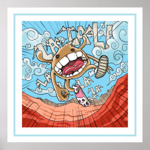Poster Patinage Monster