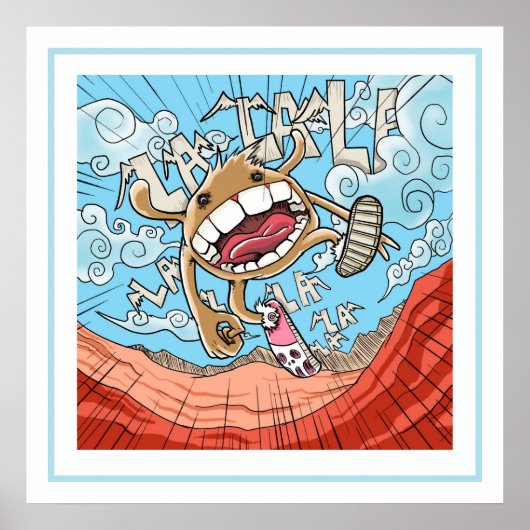 Poster Patinage Monster (Devant)