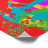 POSTER PATINAGE OLYMPIQUE (Coin)