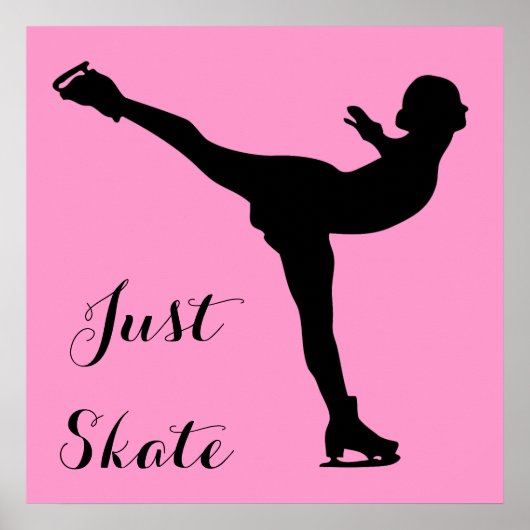 Poster Patinage sur glace (Devant)