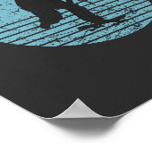 Poster Patinage vintage (Coin)