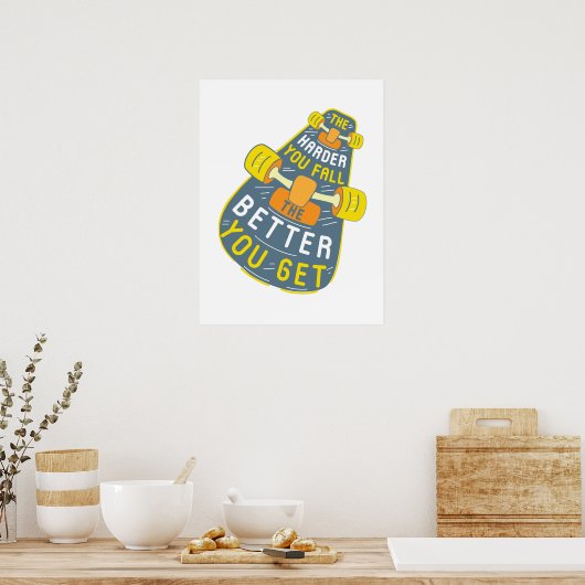 Poster Patiner plus (Cuisine)