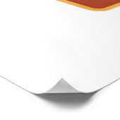 Poster Patiner Plus, S'Inquiéter Moins Retro Skateboard C (Coin)