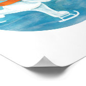 Poster Patineur de neige (Coin)
