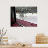 Poster patinoire de hockey (Cuisine)