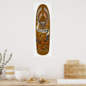 Poster Patins De Chantier "Décès D'En-Dessus" (Cuisine)