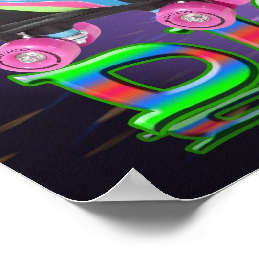 Poster Patins DISCO - SRF (Coin)