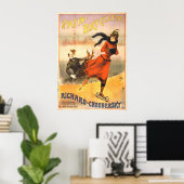Poster Patins en ligne 1890 (Bureau à domicile)