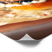 Poster Pâtisserie Burger parisien (Coin)