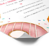 Poster Pâtisserie saupoudrée Capsule temporelle Conseil S (Coin)