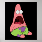 Poster Patrick surpris (Devant)