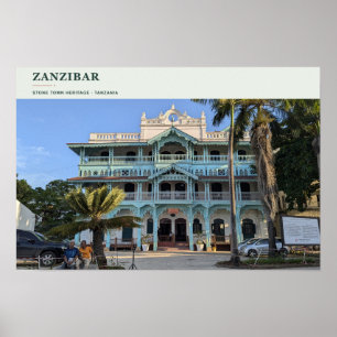 Poster Patrimoine de Stone Town à Zanzibar