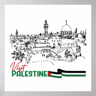 Poster Patrimoine palestinien et espoir