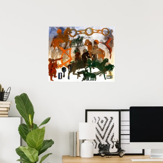 Poster Patrimoine Picte (Bureau à domicile)