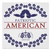 Poster PATRIOT Américain (Devant)