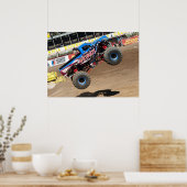 Poster Patriote Monster Truck Imprimer (Cuisine)