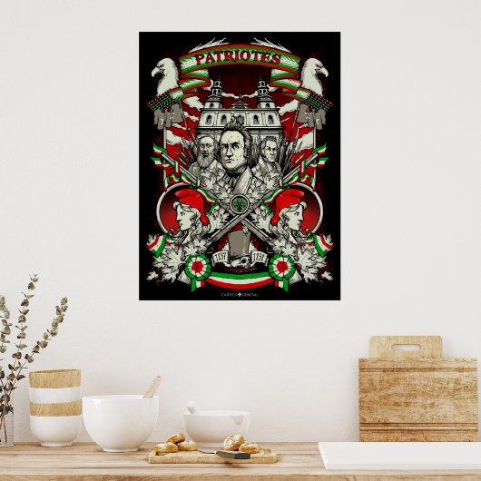 Poster Patriotes (Cuisine)