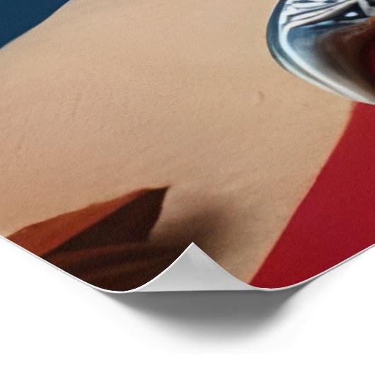 Poster Patriotic Dice Roll : Citrouille Spice and Liberty (Coin)