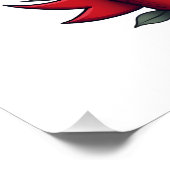 Poster Patriotic Golden Retriever Americana Art Tee 2 (Coin)